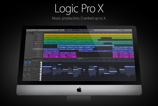 logic pro's in-built application