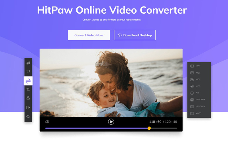 mp4 windows media player – HitPaw Online Video Converter