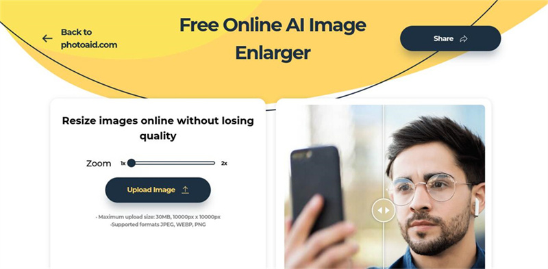 ingranditore foto ai