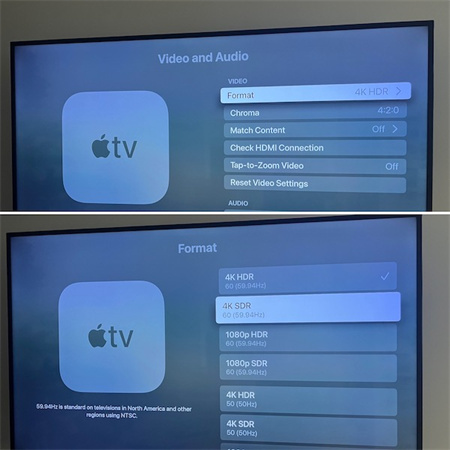 Configurações do Apple TV Amazon Prime